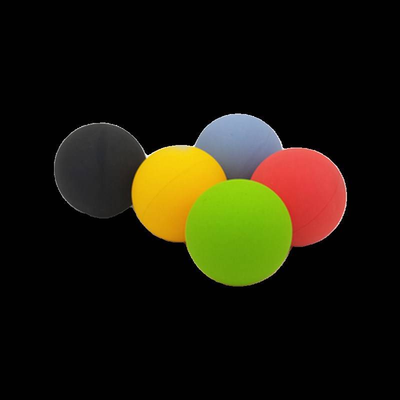 6CM beginner training hitting the ball fast, hollow high bomb C force ball handball rubber bombs training ball wall hit speed force training