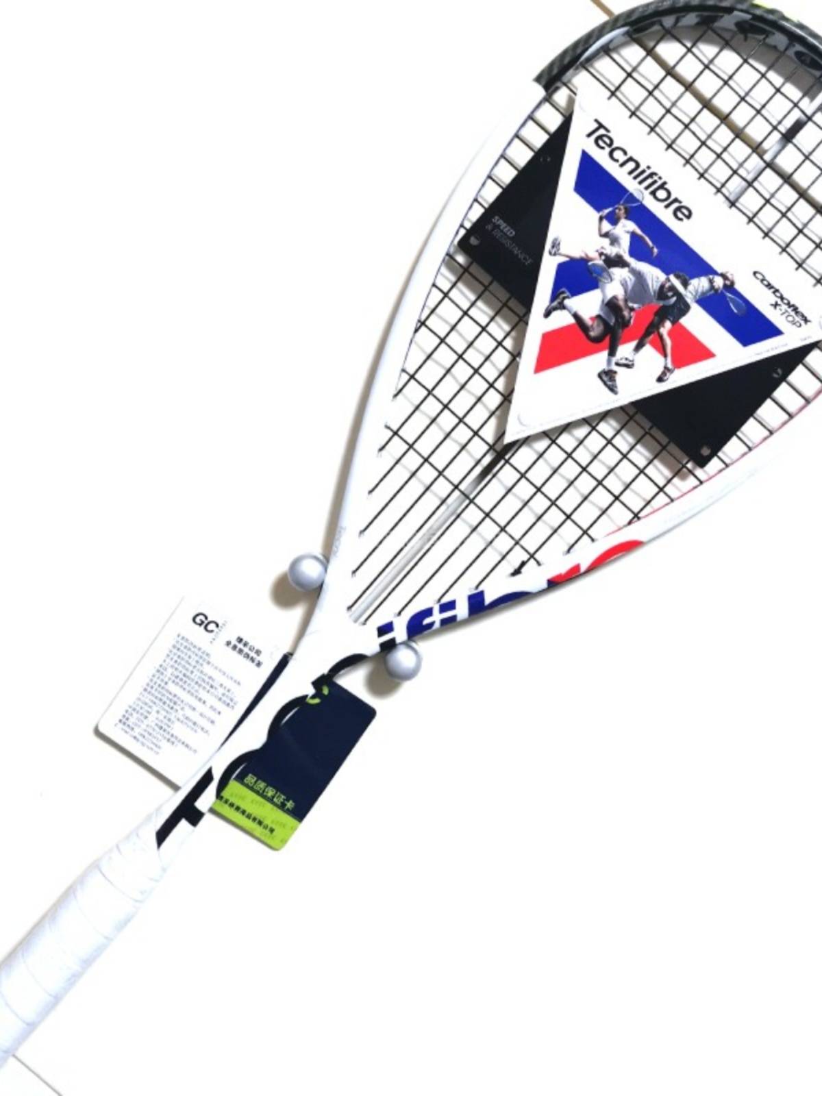 French TECNIFIBRE Tennie Flying Squad CARBOFLEX130 X-TOP All-Carbon Professional Shooting