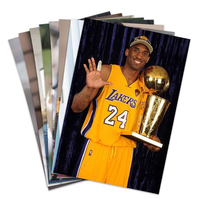 Kobe poster hanging painting basketball All -star HD dormitory bedroom photo wall decoration large wall sticker