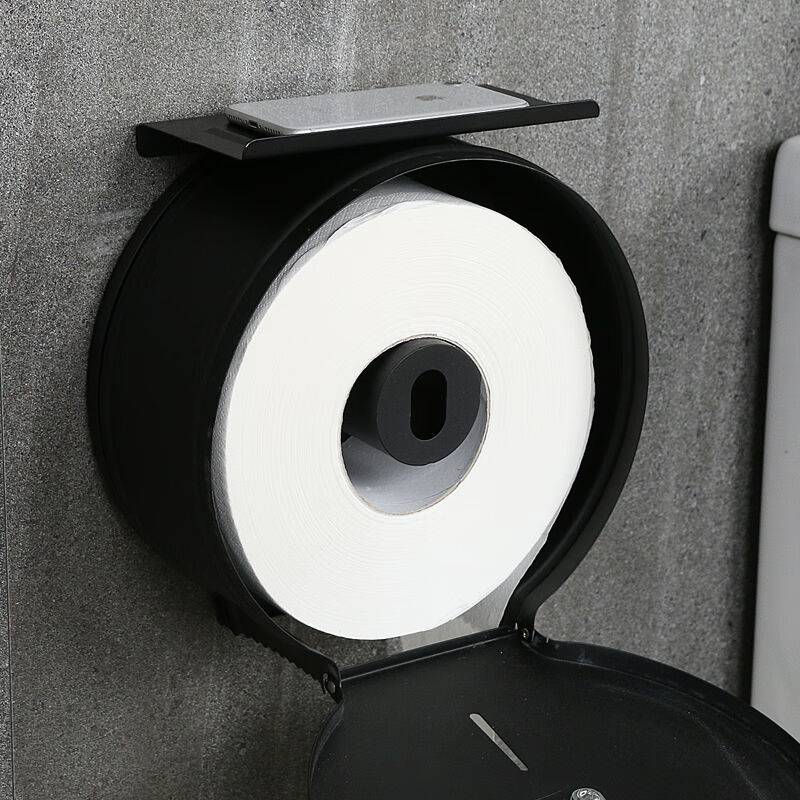 Beston stainless steel large rolling carton public toilet roll box box hotel wall -mounted large plate paper towel sheet toilet