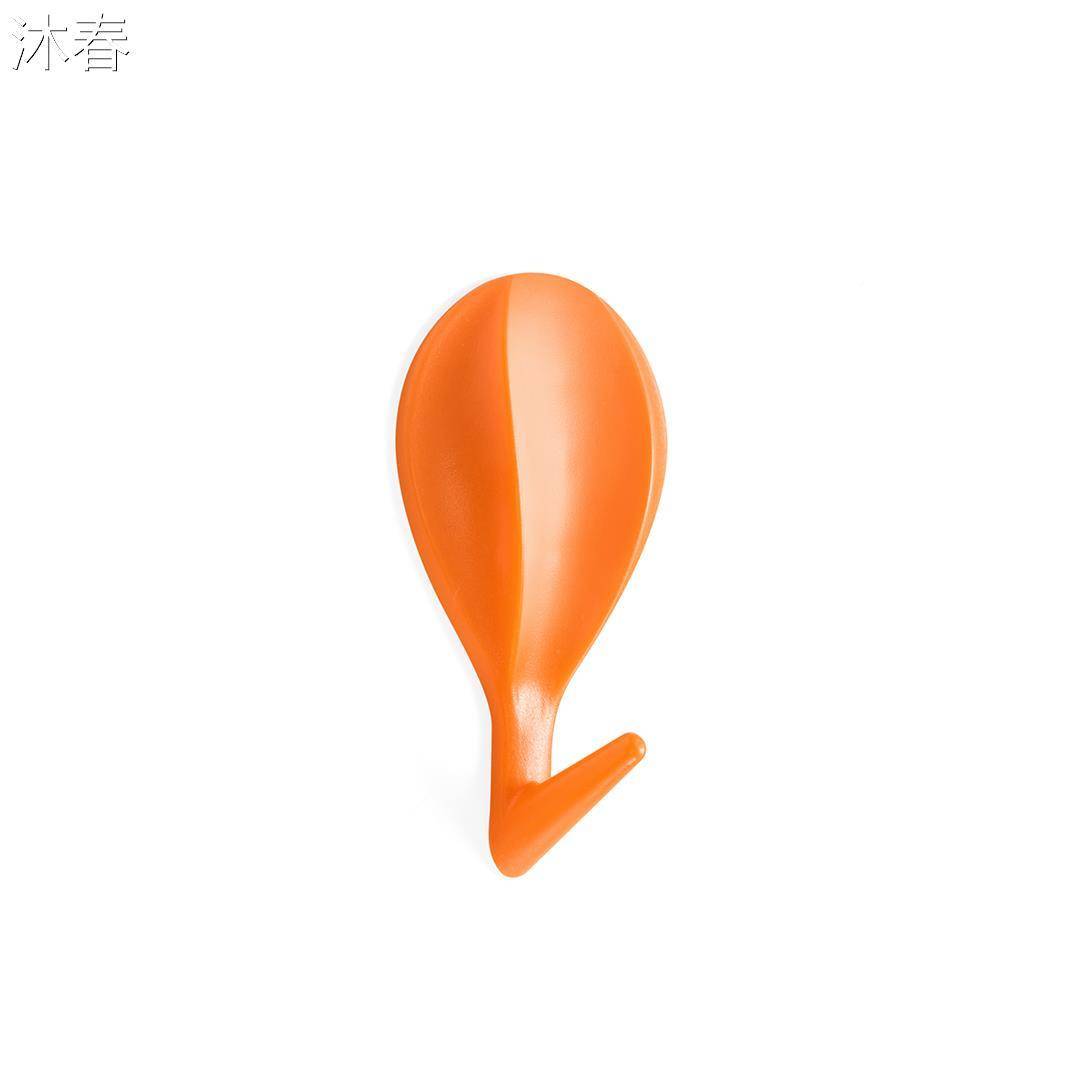 Creative cute hot air balloon hookless sticky hook hook hook hook hook hanging coat -free punching sticker wall strong glue