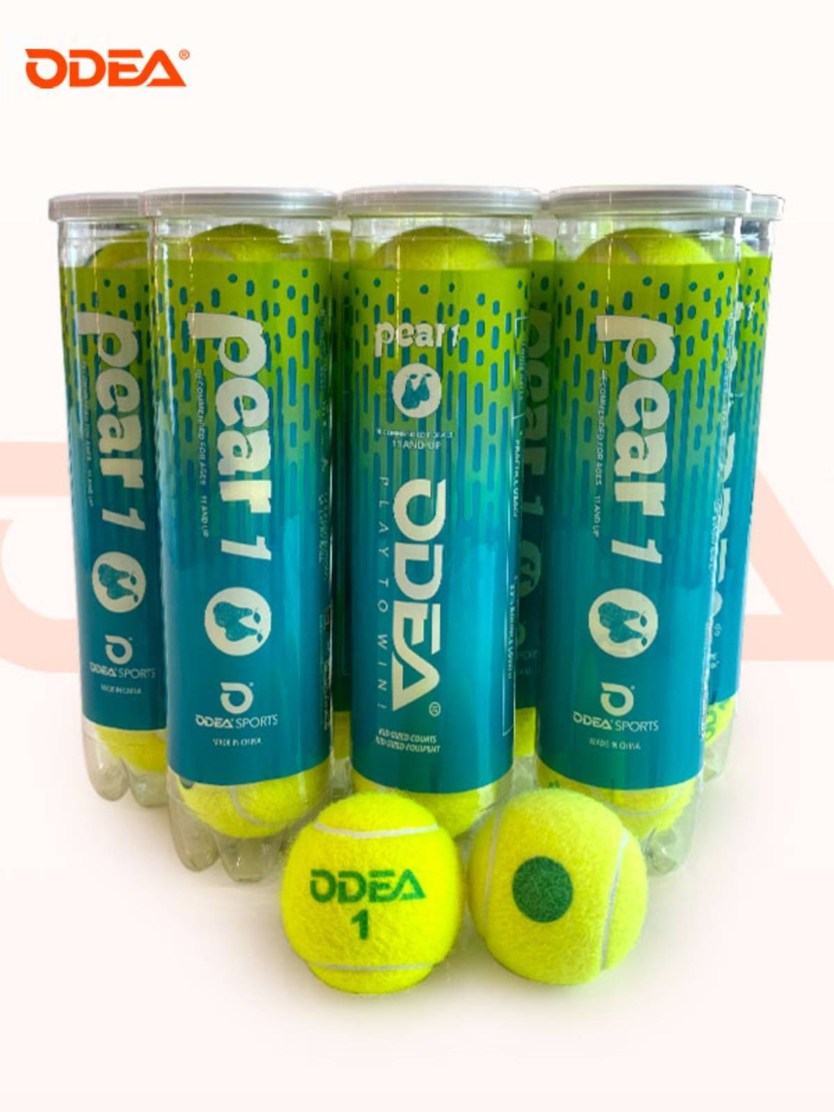 ODEA ODEA Tennis Youth Game Ball Green Dot Poat Person PEAR decompression 25%high bombs