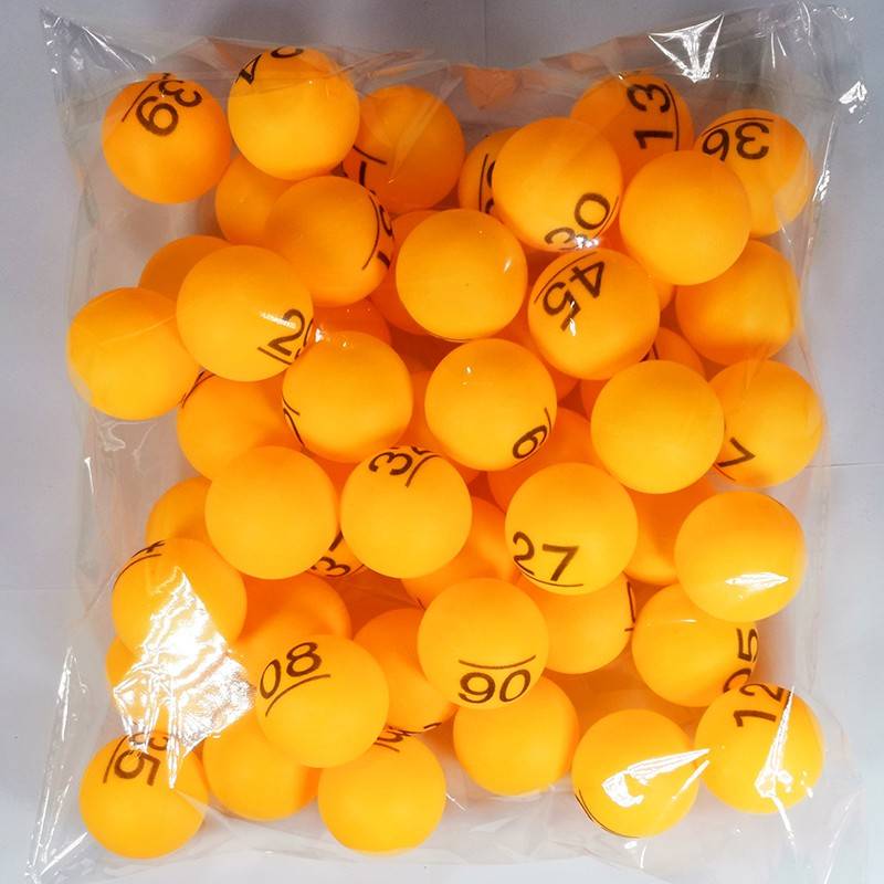 Yellow-Number Ball 1-200