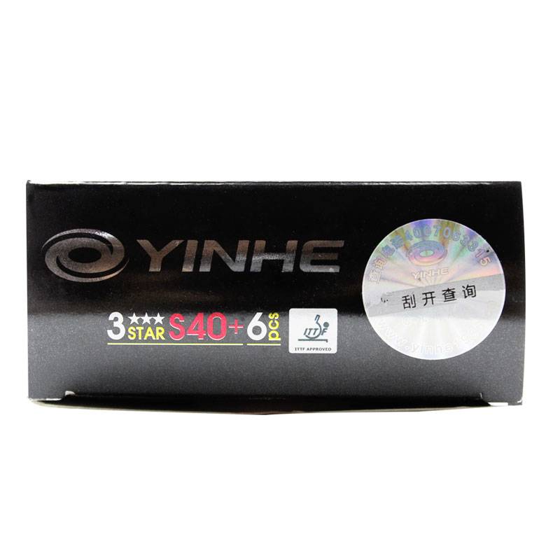 Galaxy three -star table tennis new material seamless table tennis 40+ round high bombs and platinum power 3 stars
