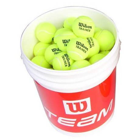 Genuine free shipping Wilson Trainer bag in bucket training 72 grains 60 grains of tennis