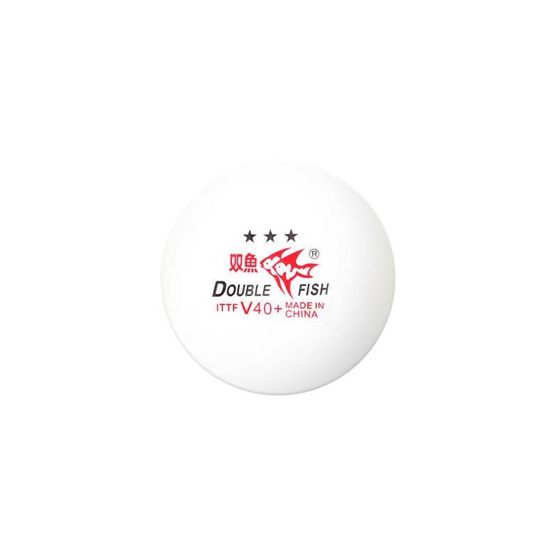 Pisces Table Tennis Samsung V40+New Materials Army Tennis 3 -star White Training Competition 6 Installed 3 installations
