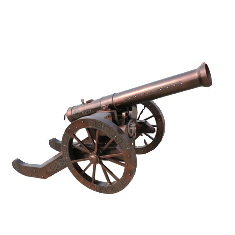 Internet celebrity ancient cannon targets used tennis Zhenyu Xiehe Farm Farm Scenic Area Temple Fair Special Play Artillery Cannon Tennis