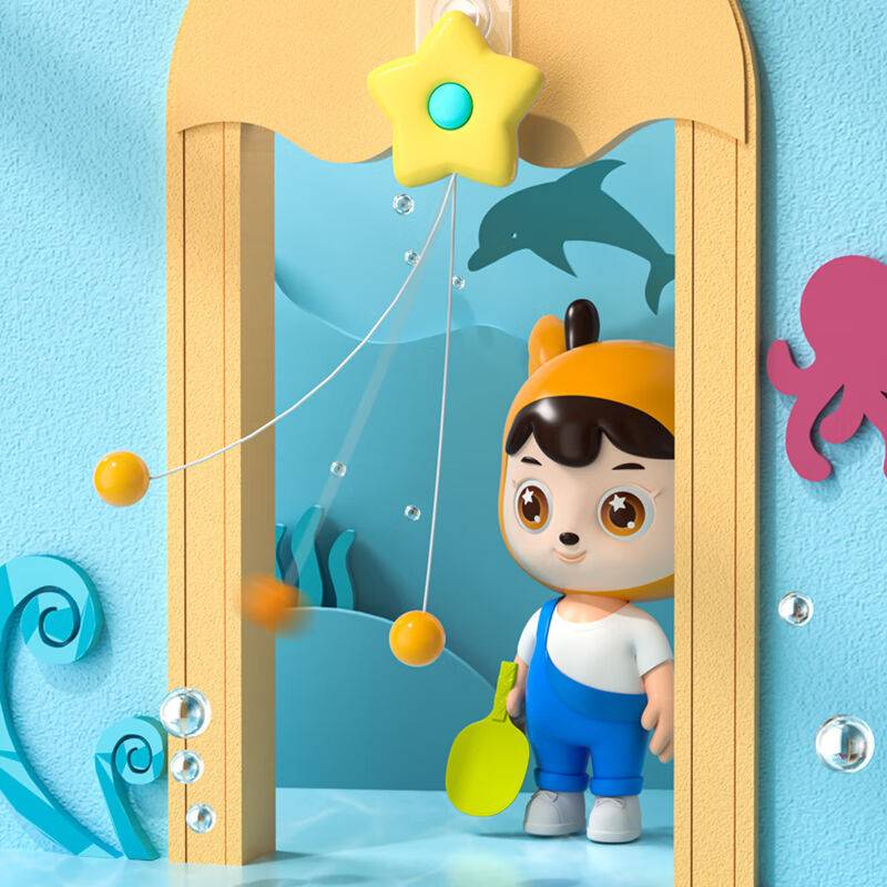 Table tennis training device toy children's room hanging table tennis practice sports fitness men and girls 898-1