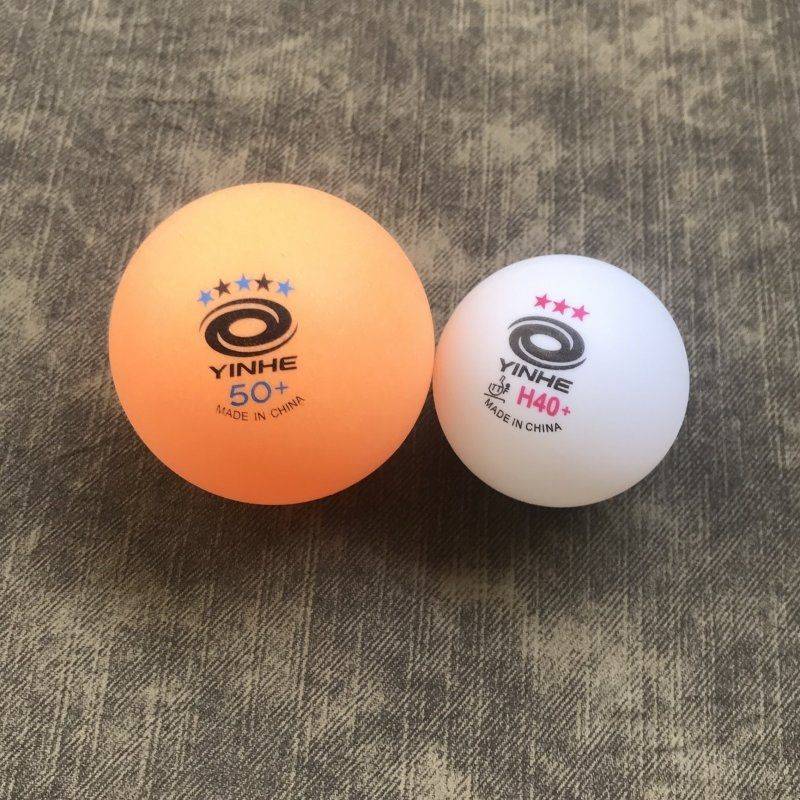 Genuine Galaxy Big Ball Yinhe sewing ABS+New Materials 50MM Entertainment 50+ Table Tennis Five Star Old Mora