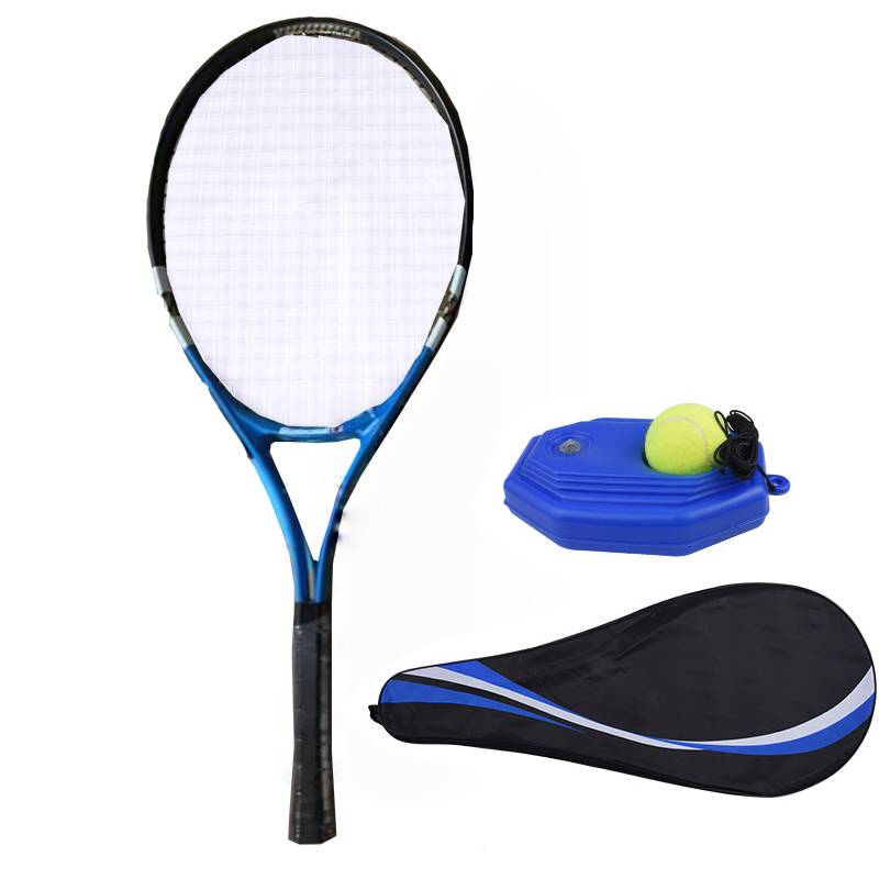 Xubu preferred single tennis training device set tennis shot tennis rebound base can be water injection beginner set set