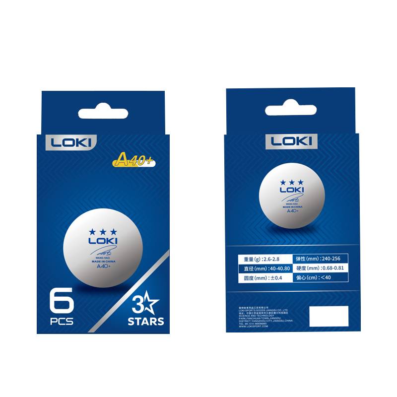 LOKI Thunder Table Tennis Three -Star Training Packing/40+New Materials Professional Competition