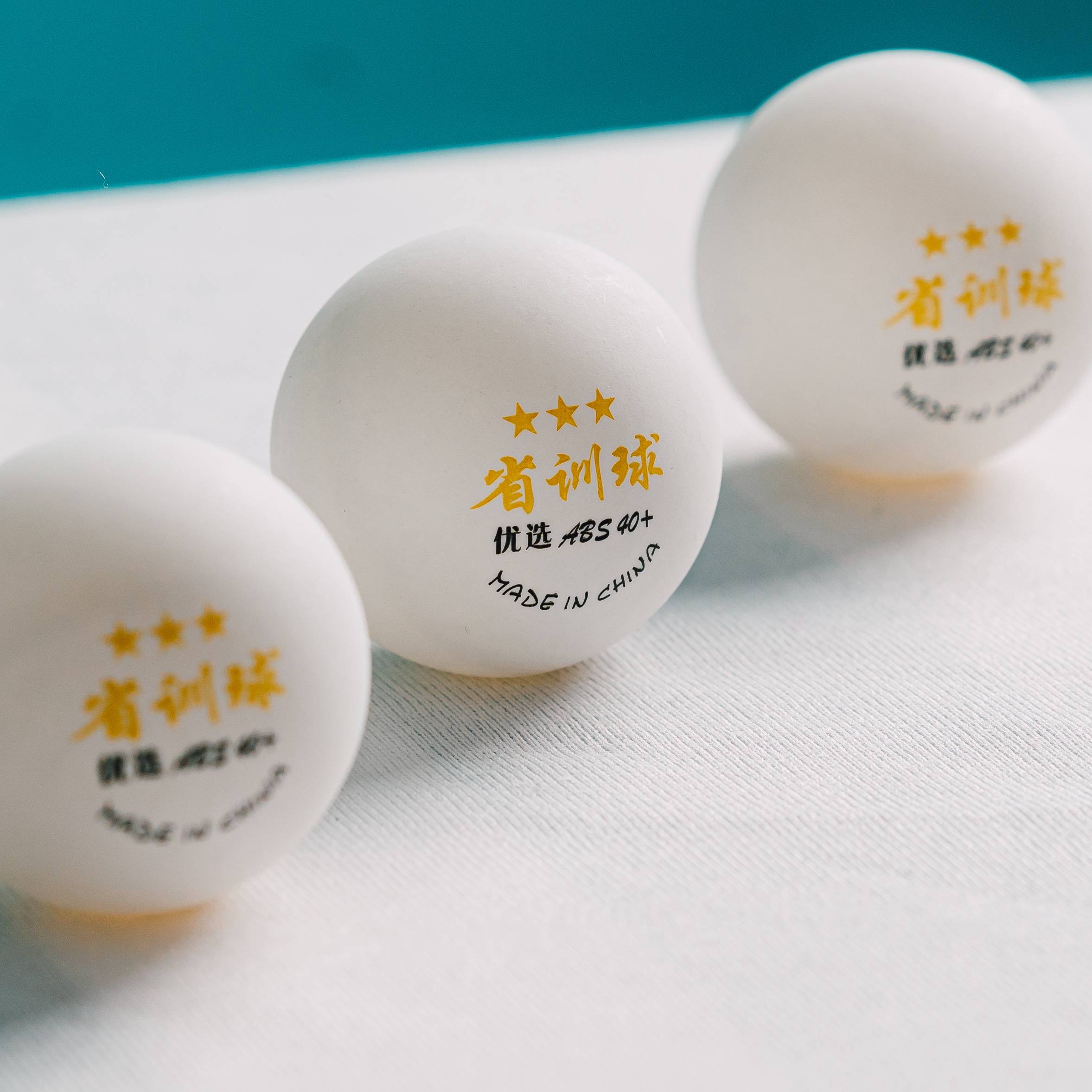 Genuine provincial training Samsung table tennis 40+ABS new material standard competition training 100