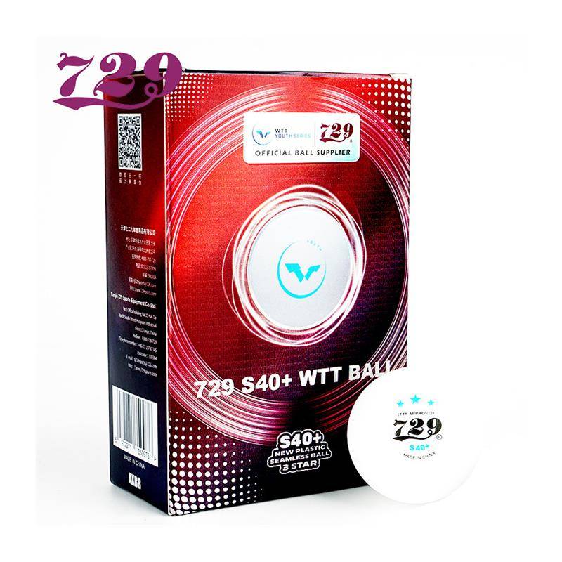 New 2023 friendship table tennis three -star S40+game for troops seamless balls new materials 3 stars 40