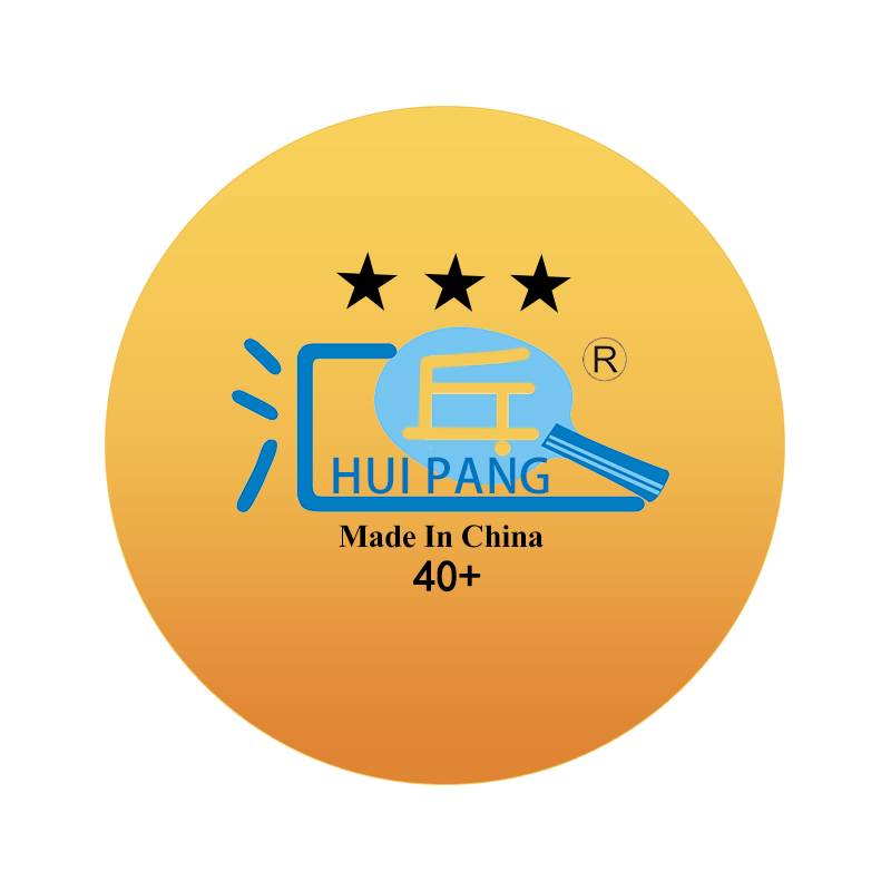 10 orange table tennis