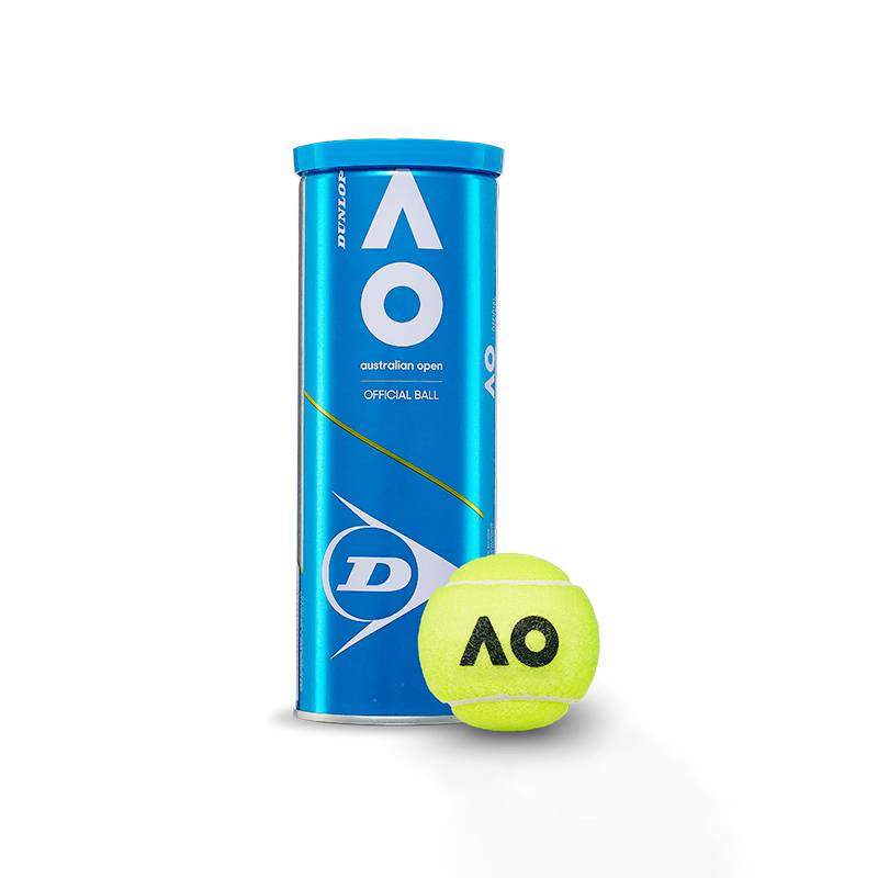 Dunlop Dunlop tennis tank Ao.com AO game ball at ATP TOUR training ball 3 capsules and 4 pieces