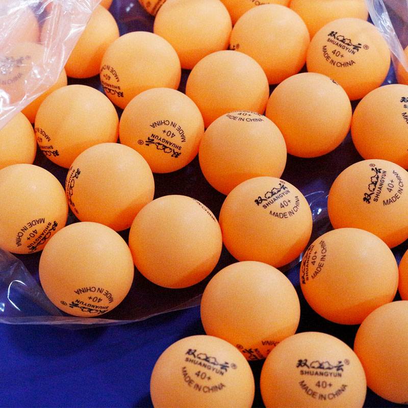 30 yellow ping pong training balls 30