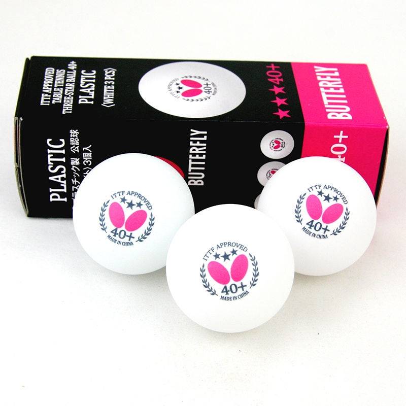 Table Tennis Butterfly Three Star Professional Competition Training Ball 3 -star New Material 40+ABS Material
