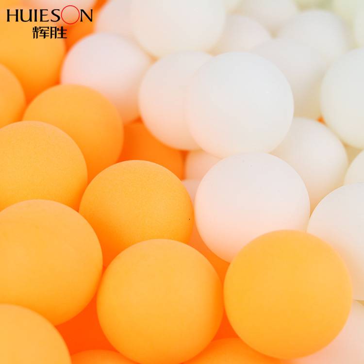 Factory direct selling new materials 40+ table tennis flame retardant training competition high elastic bulk ball printed logo