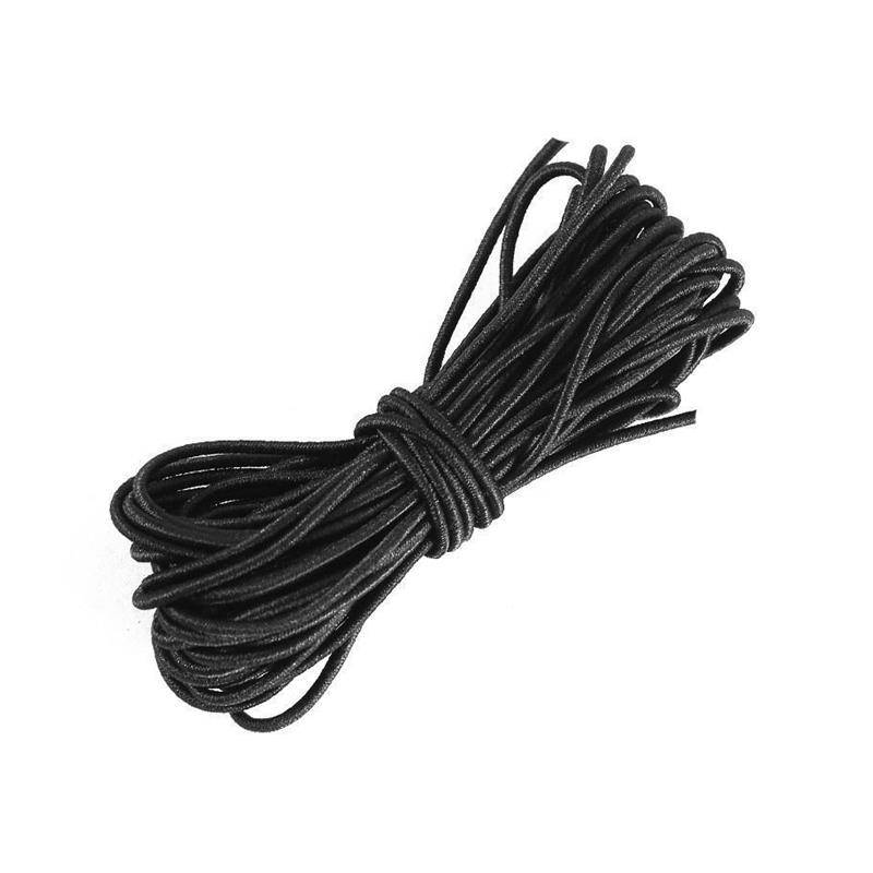 Tennis rubber band fitness ball elastic rope throwing ball spare line replace rope extended bleeding black round loose tights