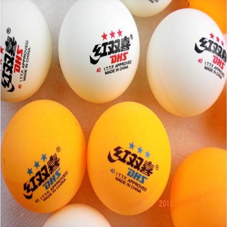 Red Shuangxi Samsung Table Tennis 40mm Bulk 3 -Star Professional Game Training Sending Rainers 30