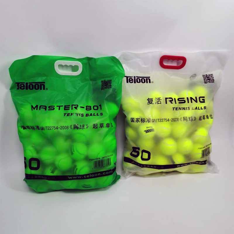 TELOON Tenlong Tennis Training 801rising Primary School Tennis 60 bags of wear -resistant tennis 603