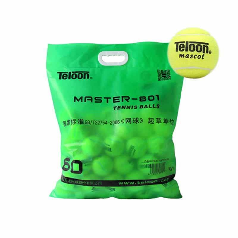 TELOON Tenlong Tennis Training 801rising Primary School Tennis 60 bags of wear -resistant tennis 603