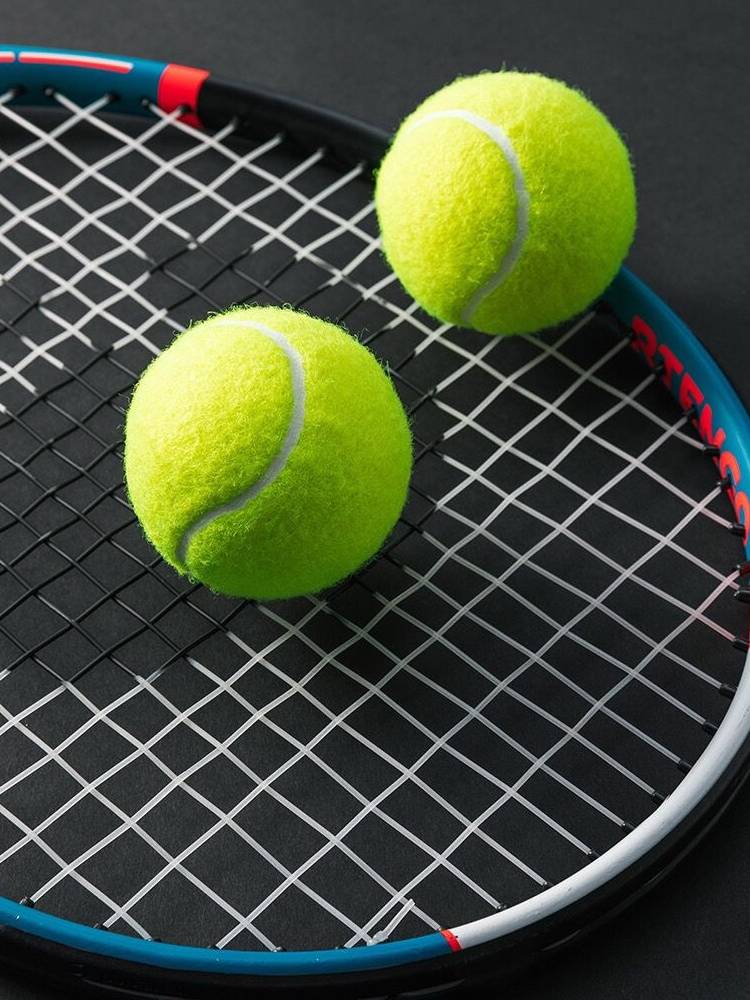 Tennis high elastic beginner resistance, abrasion resistance training tennis junior high -level fascia massage pet ball