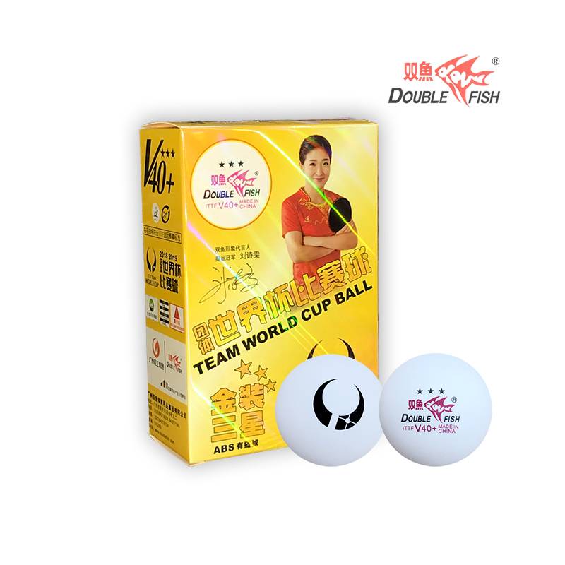 Pisces V40+three -star table tennis new plastic material 3 star soldiers ball game ball super resistant genuine