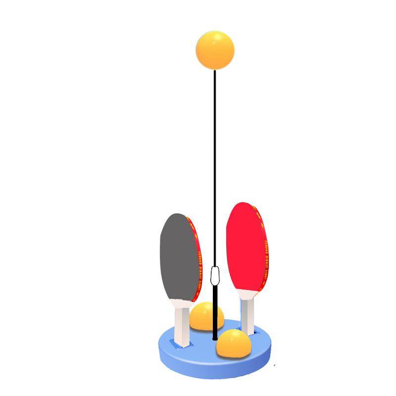 Table tennis training device Children's home self -training artifact indoor player against soldiers practice soldiers to prevent myopic myopia