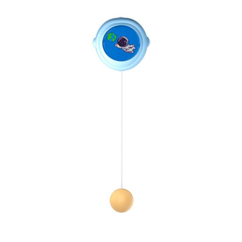 Electric children's suspension table tennis training device indoor parental sensor artifact floating correction vision hand -eye coordination