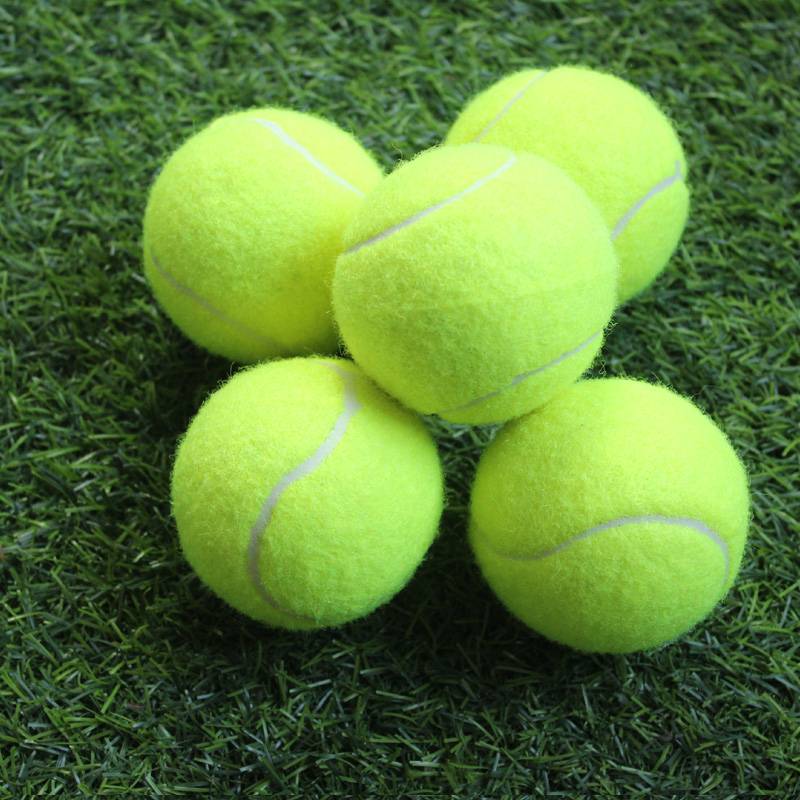 Tennis beginner high elastic fighting training with rope tennis abrasion -resistant junior high -level competition special massage pet ball