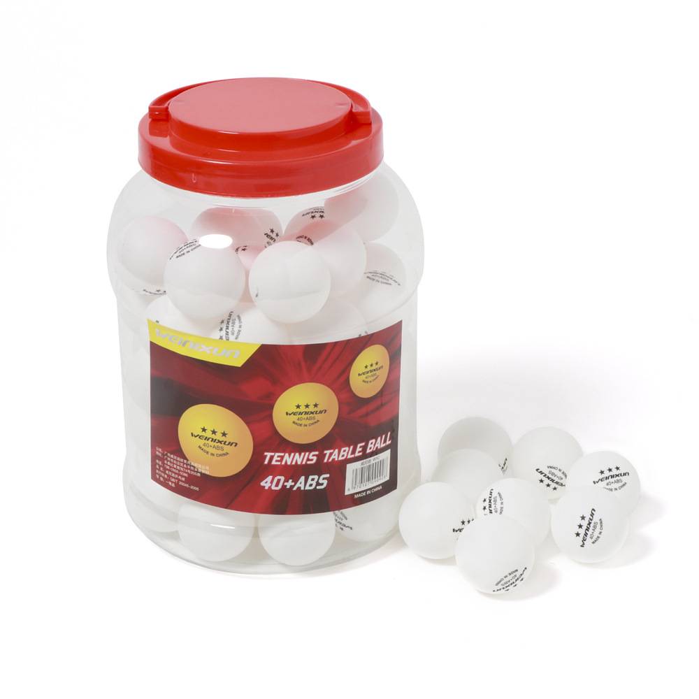[50 white] National standard two -star table tennis