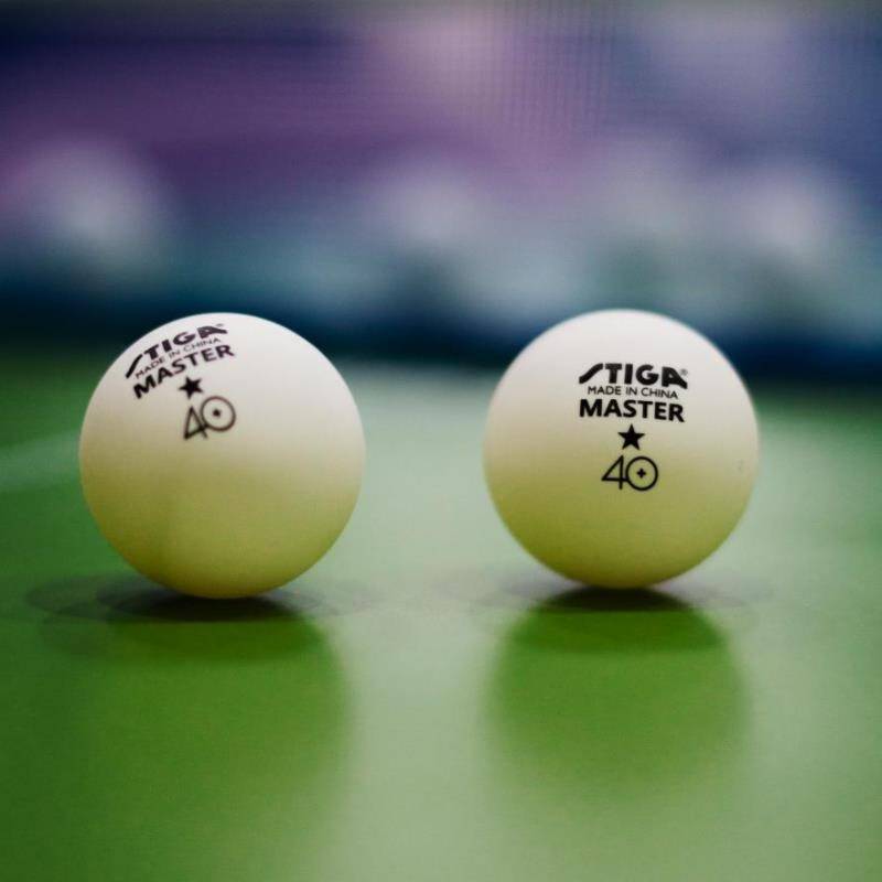 Genuine Stiga Stiga Star has a sewing 40+ table tennis 6 boxed troops training ball training games