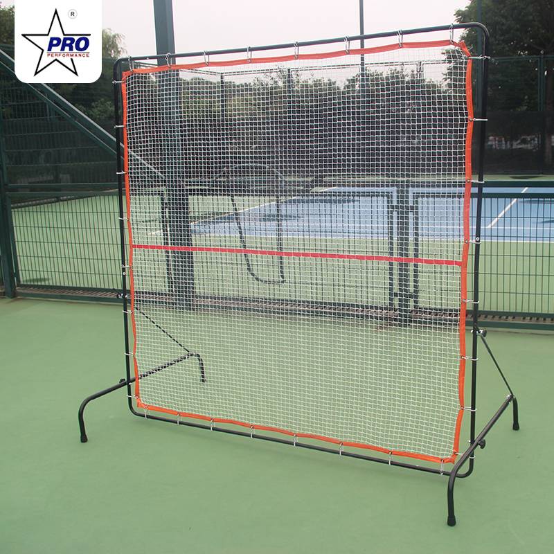 Portable tennis training network rebound online single practice can move the exercise wall serving exercise tactical board