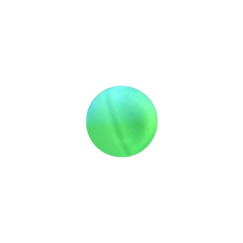 Luminous table tennis fluorescence ABS material outdoor sports, fitness entertainment, ball player at night