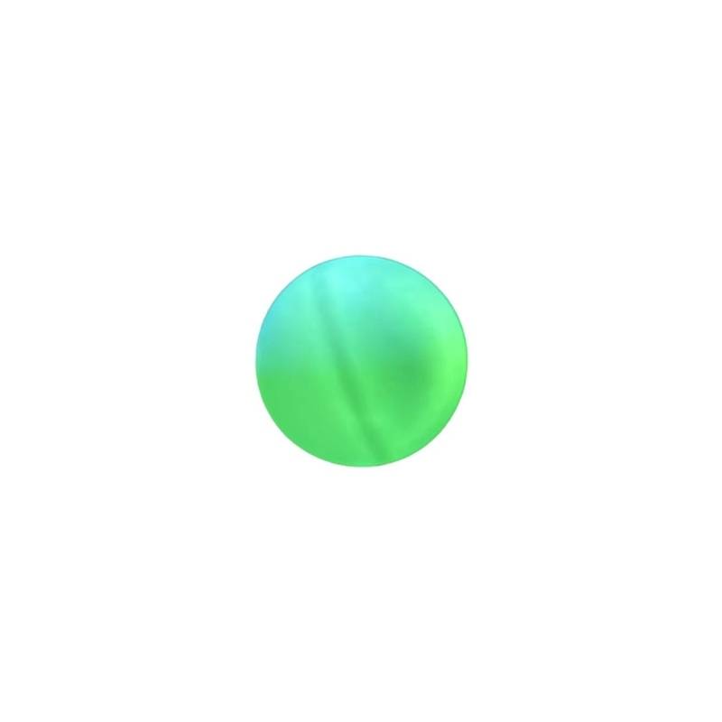 Luminous table tennis fluorescence ABS material outdoor sports, fitness entertainment, ball player at night