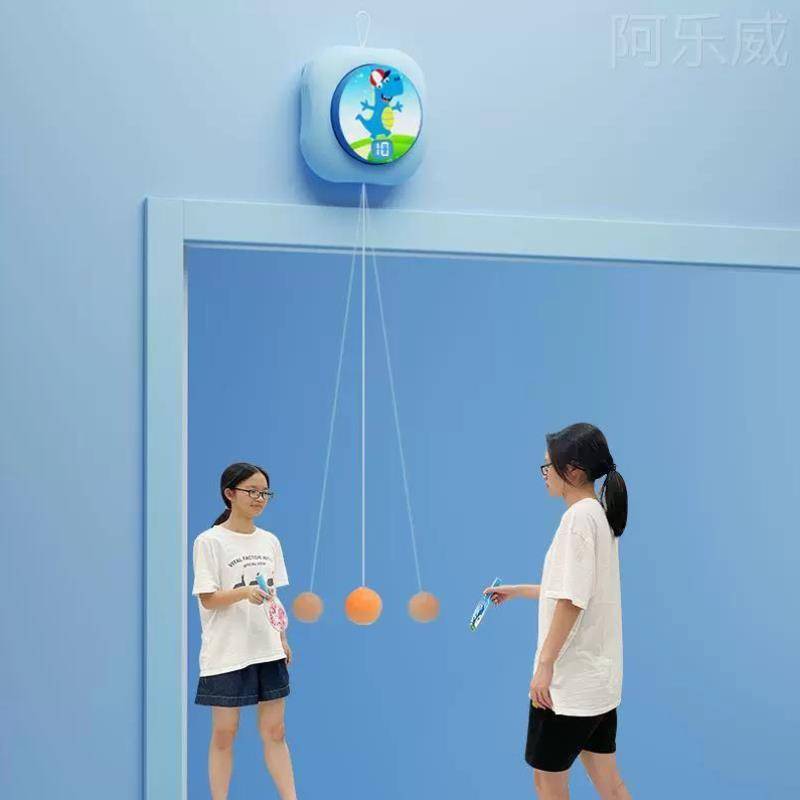 New suspension table tennis trainer touch high table tennis training device suspension game visual physical training