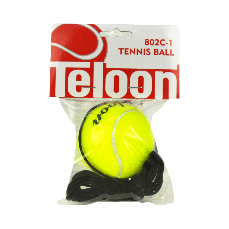 TELOON Tennis with rope tennis 802C single -player trainer casual rebound set entertainment tennis