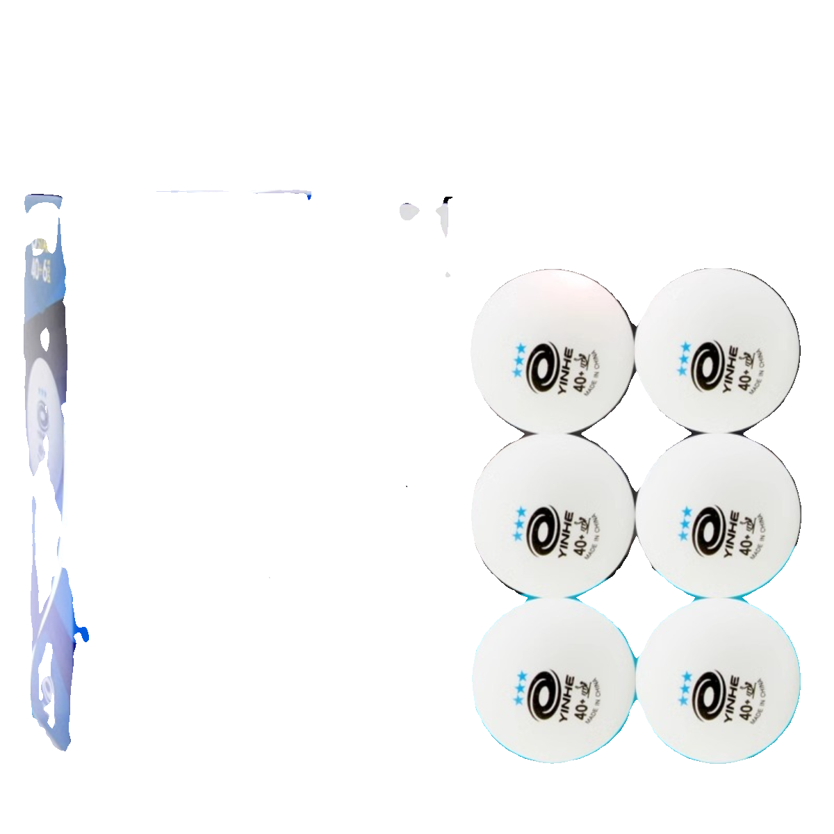Authentic Galaxy Table Tennis Three Star 40 High Bomb New Materials Platinum 3 Star 40+ Table Tennis Games Ball