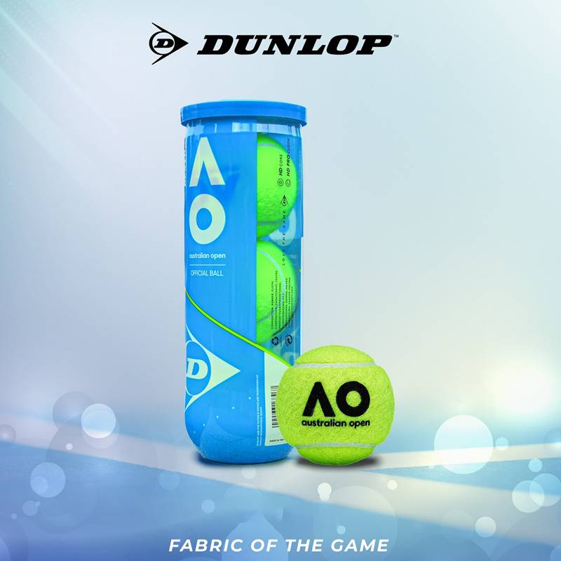 Dunlop Dunlop Tennis Ten Tennis Tank Ao Net AO game ball high bomber -wear -resistant tennis training ball 3 capsules