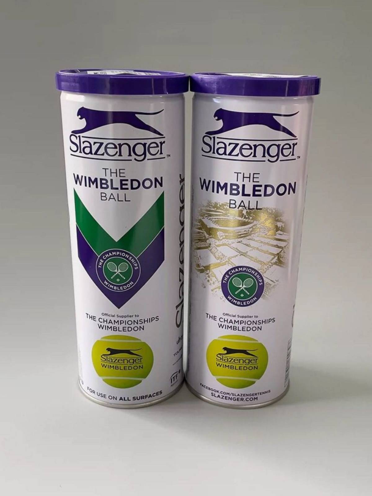 SLAZENGER Slissinger Tennis Wimmed Iron Tank Professional Games 3 capsules 3 capsules are installed and tidy -free