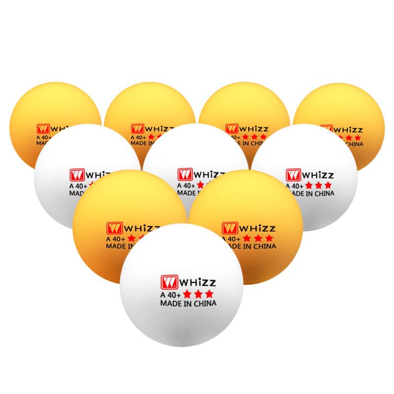 Japan imported Weqiang national standard two -star training Samsung table tennis ABS new material 40+ seamless yellow and white table tennis