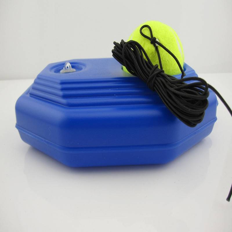 Tennis training device base single player back to elastic band rope fixed exercise junior T scholars tennis strap line