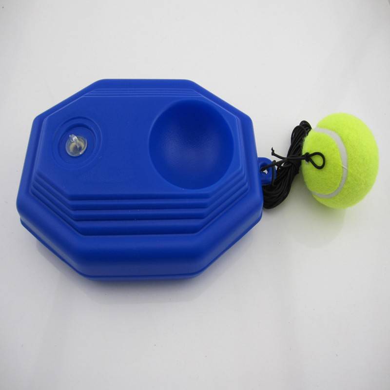 Tennis training device base single player back to elastic band rope fixed exercise junior T scholars tennis strap line