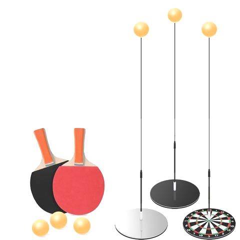 . Table tennis training device Professional edition adults use suspended vision to play back to fixation of bullets in a single player