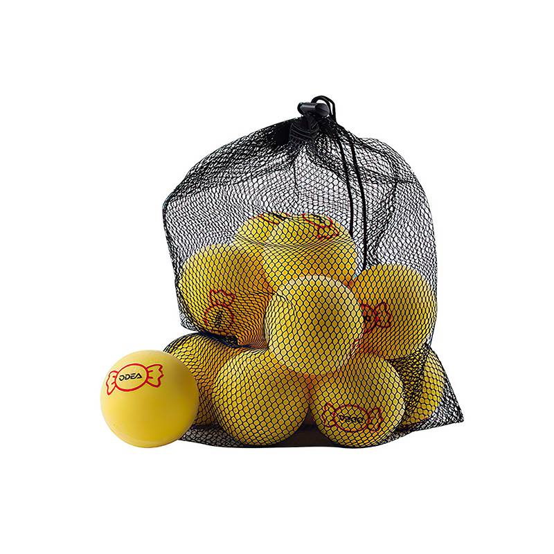 ODEAR Ephrix transitions pressure -stressed soft yellow sponge ball children's high pop -up toy training tennis