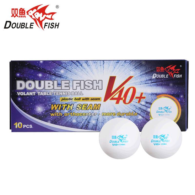 Pisces V40+MM Showing Wing Wing Sanxing Table Tennis ABS New Materials 3 Star Corps Training Ball