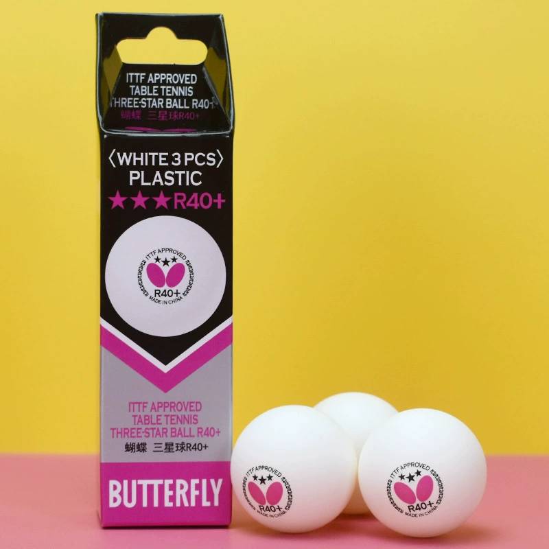 Decathlon? 1 box of Butterfly butterfly table tennis three -star new material R40 has sewing training big ball
