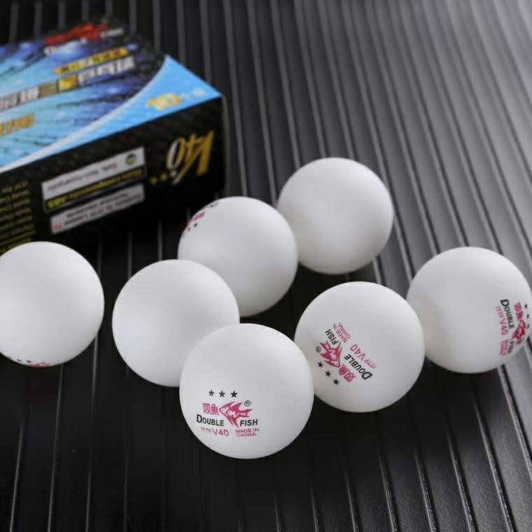 Three -star new material V40+training white game yellow table tennis resistance white indoor training