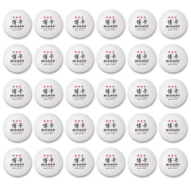 30 white table tennis